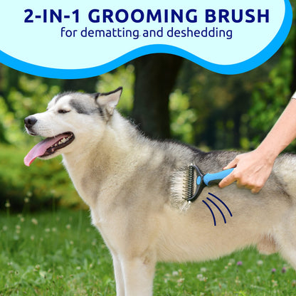 Deshedding Brush for Dogs - Gentle Grooming & Cuddle Time