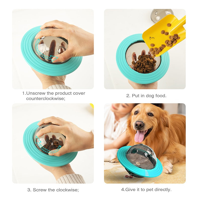Interactive Dog Toy: Fun Treat Dispenser for Playtime!