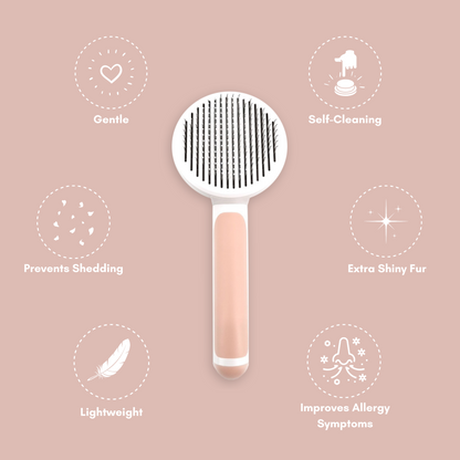 Effortless Cat Hair Removal Comb Brush - Essential Grooming Tool